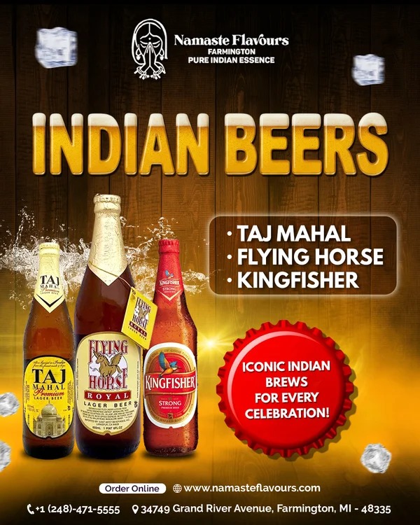 Sip, chill & celebrate the flavors of India!